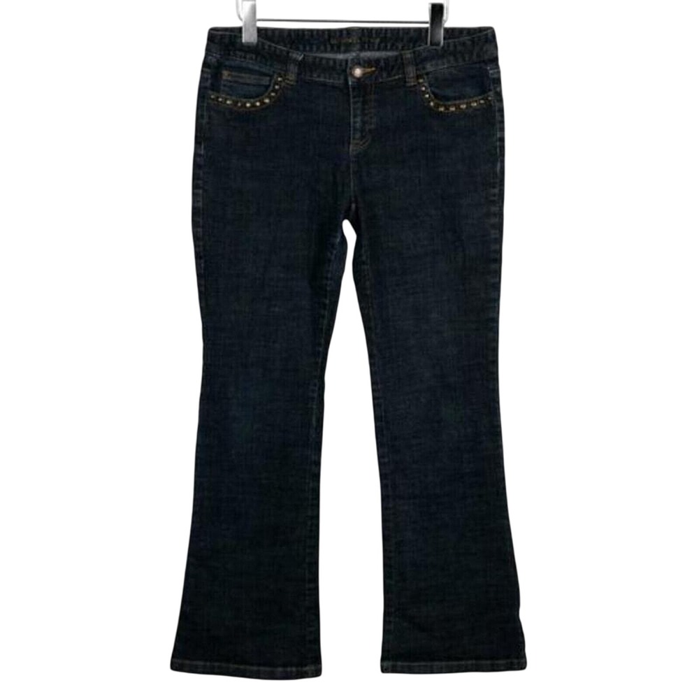 Michael Kors‎ Mid-Rise Wide Leg Jeans Size: US 10